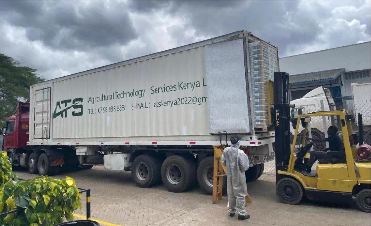 Container Fumigation Chamber Exported to Kenya