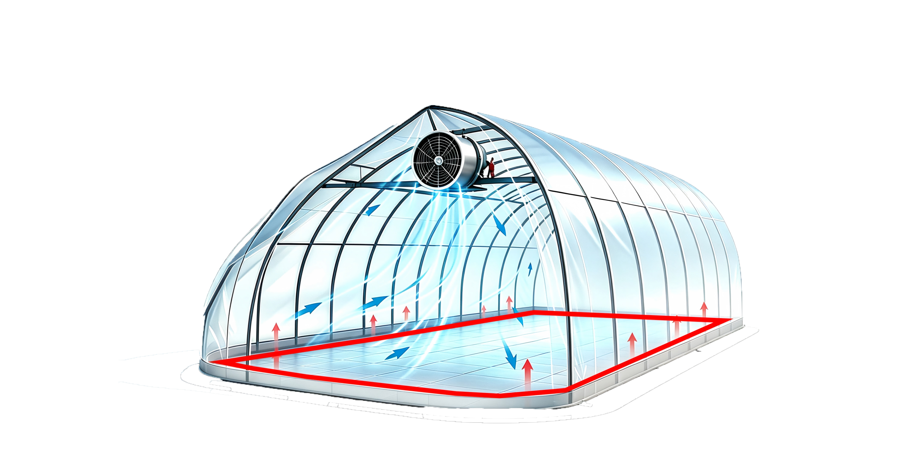 Kuailide — Dome-Type Circulating Heating Fumigation Tent System